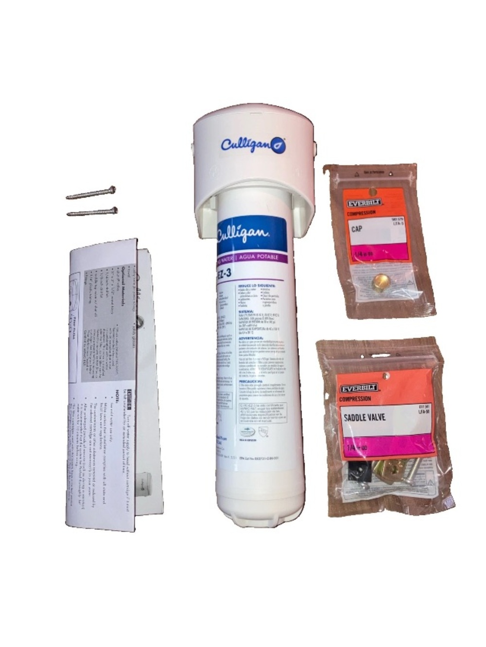 New Culligan IC-EZ-3 Icemaker Refrigerator Easy Chng Filtration System Everbilt - Picture 7 of 12